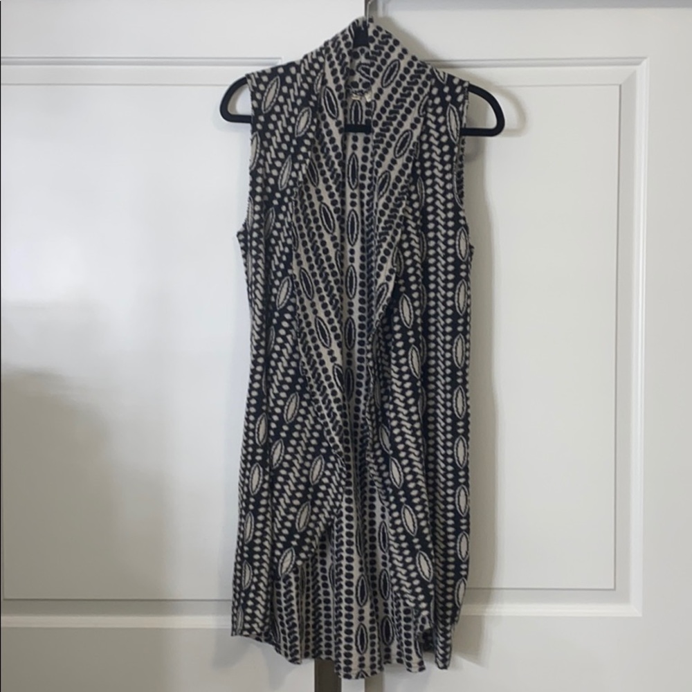 Anthropologie Reversible Sleeveless Printed Vest